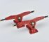 Vibrant Red Longboard Truck Set longboard 110cm maple deck cruiser skateboard – Groveride
